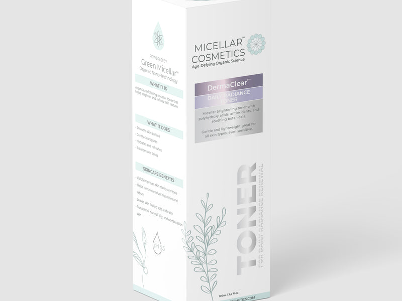 Micellar Cosmetics™ DermaClear Daily Radiance Renew Toner – AHA Brightening Toner 100ml