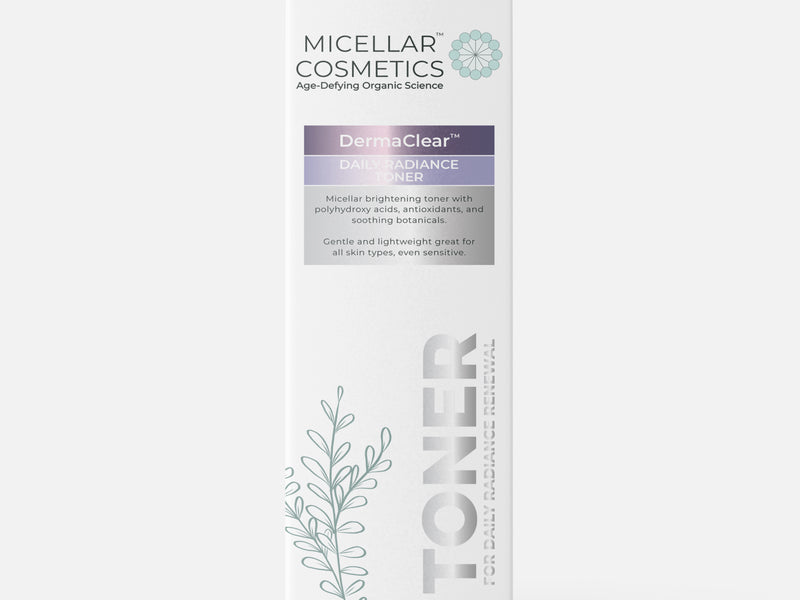 Micellar Cosmetics™ DermaClear Daily Radiance Renew Toner – AHA Brightening Toner 100ml
