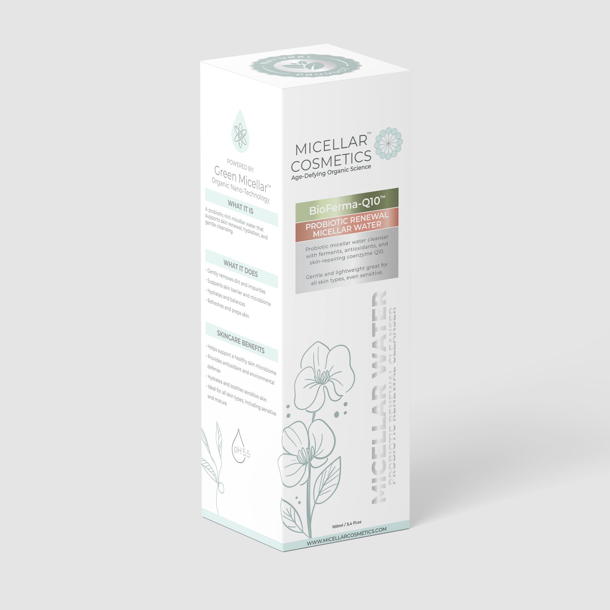 Bioferma Q10 micellar water box