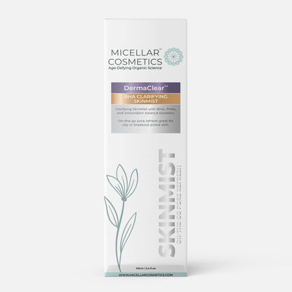 Derma Clear BHA Skin Mist Bottle Packaging – 100ML Box