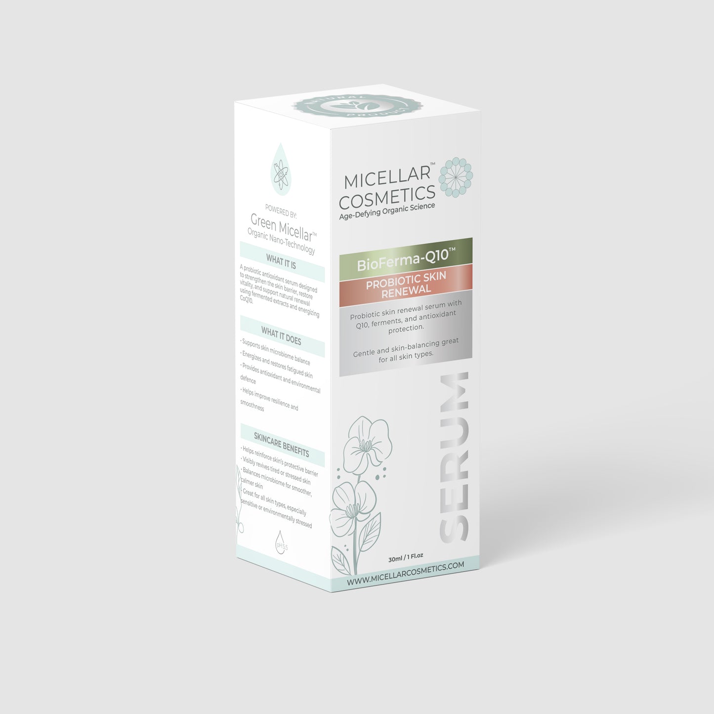 Micellar Cosmetics™ BioFerma Serum – Fermented Probiotic Serum 30ml