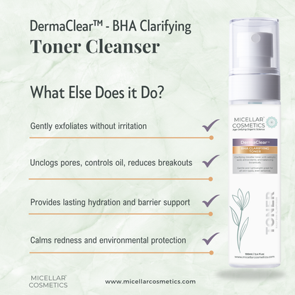 Derma Clear BHA Micellar Water – What Else It Does Graphic