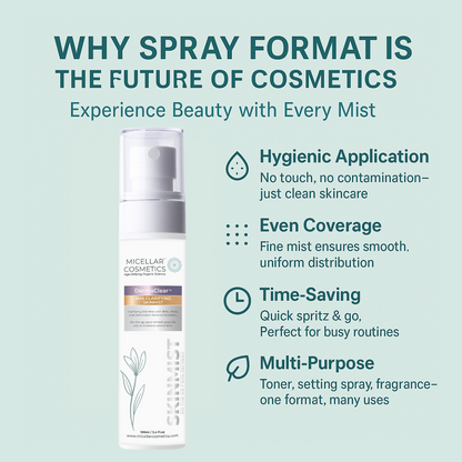 Derma Clear BHA Skin Mist Spray Format Image