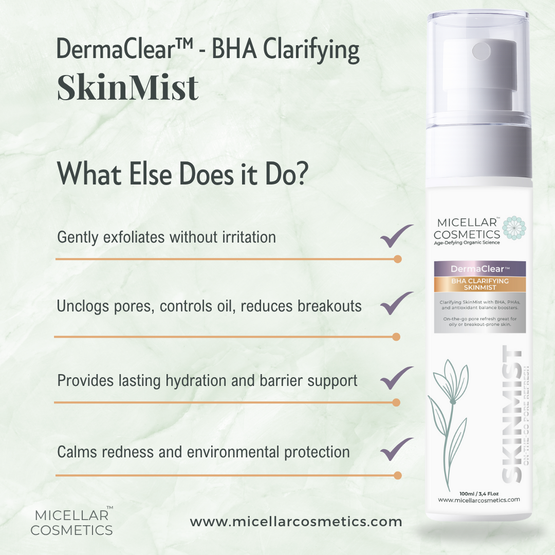 Derma Clear BHA Skin Mist – What Else It Does Graphic