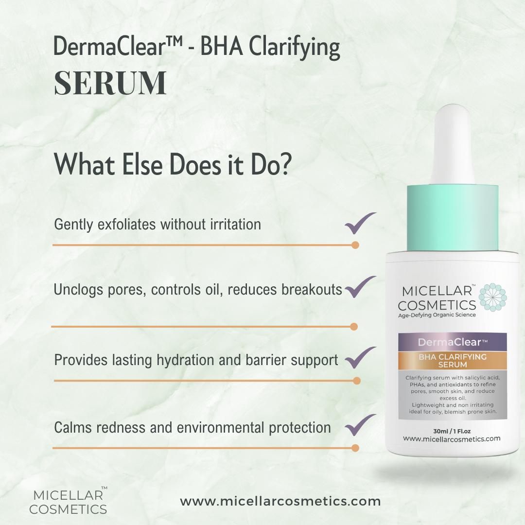 Derma Clear BHA Serum – What Else It Does Graphic