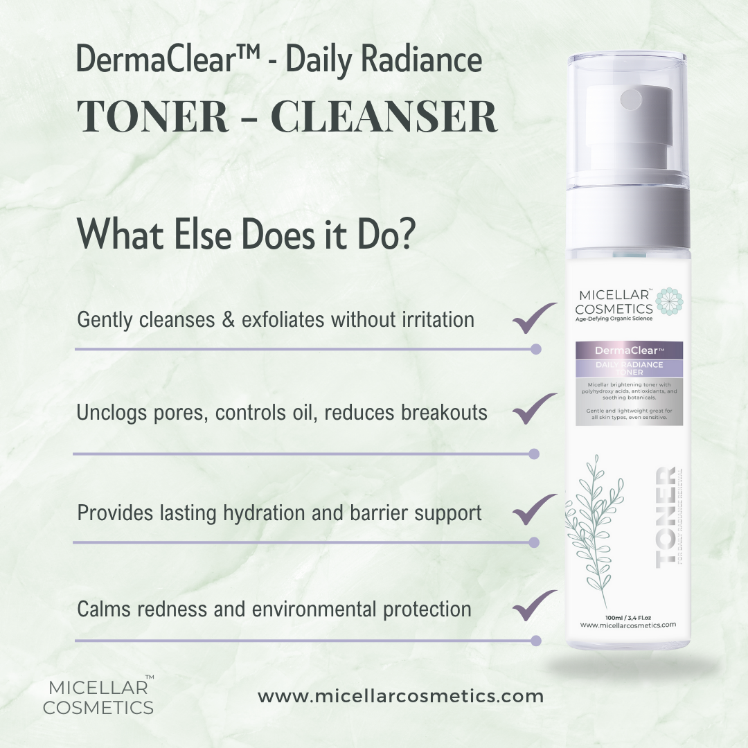 Derma Clear DRT Micellar Water – What Else It Does Graphic