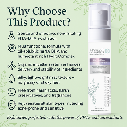 Derma Clear RRS Skin Mist – Why Choose This Product Graphic
