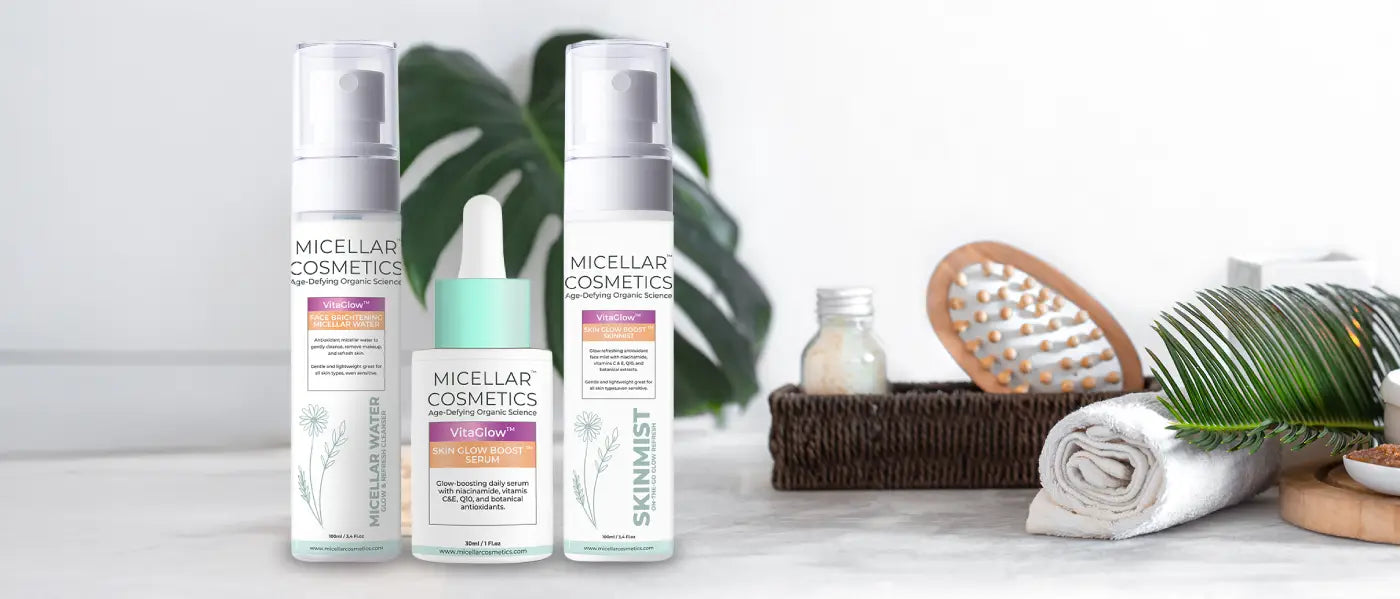 VitaGlow Serum Skincare Collection | Banner