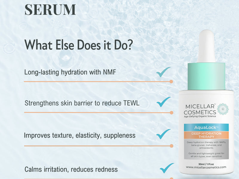 Micellar Cosmetics™ AquaLock Serum – Deep Hydration Serum 30ml