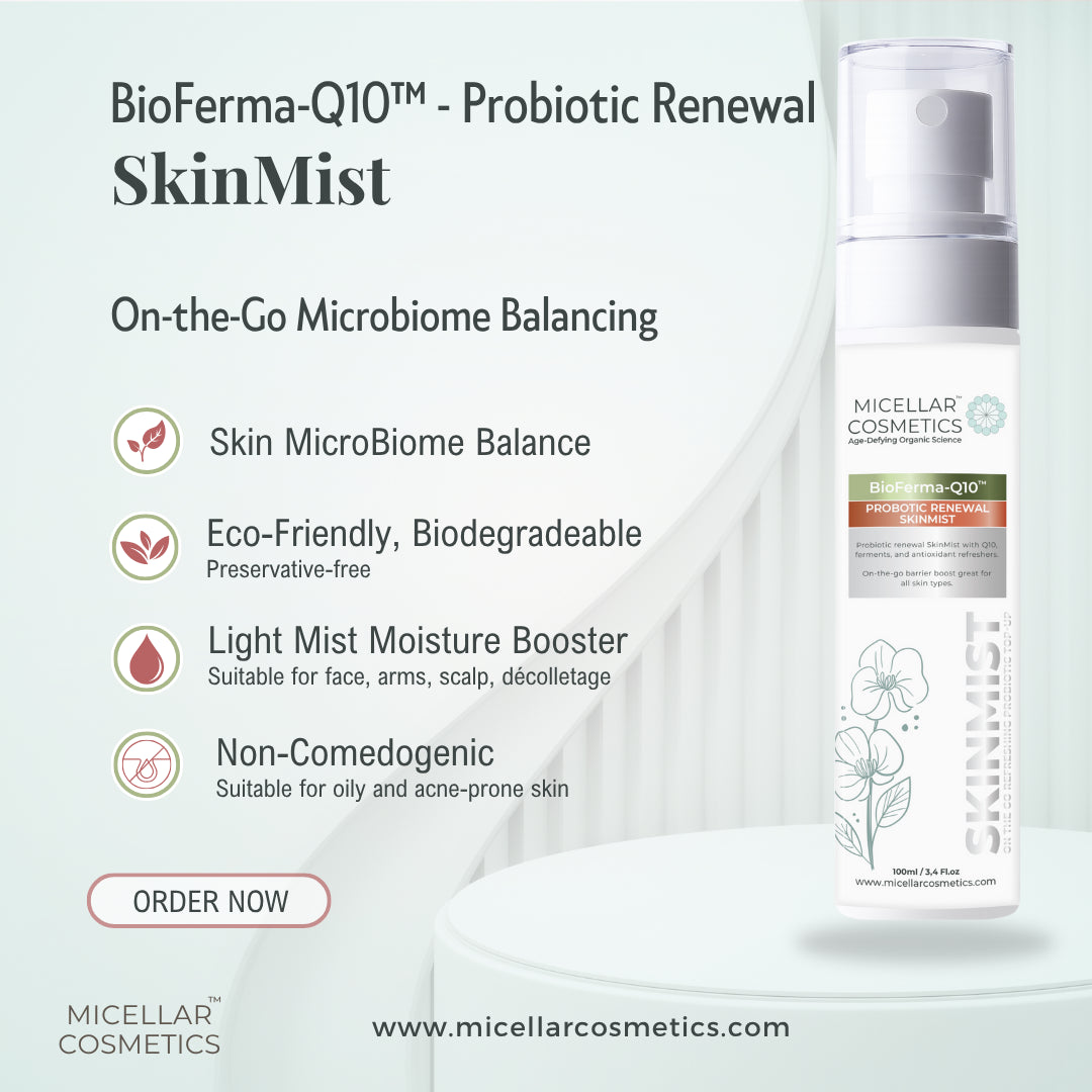 Micellar Cosmetics™ BioFerma SkinMist – Probiotic Skin Strengthening Mist 100ml