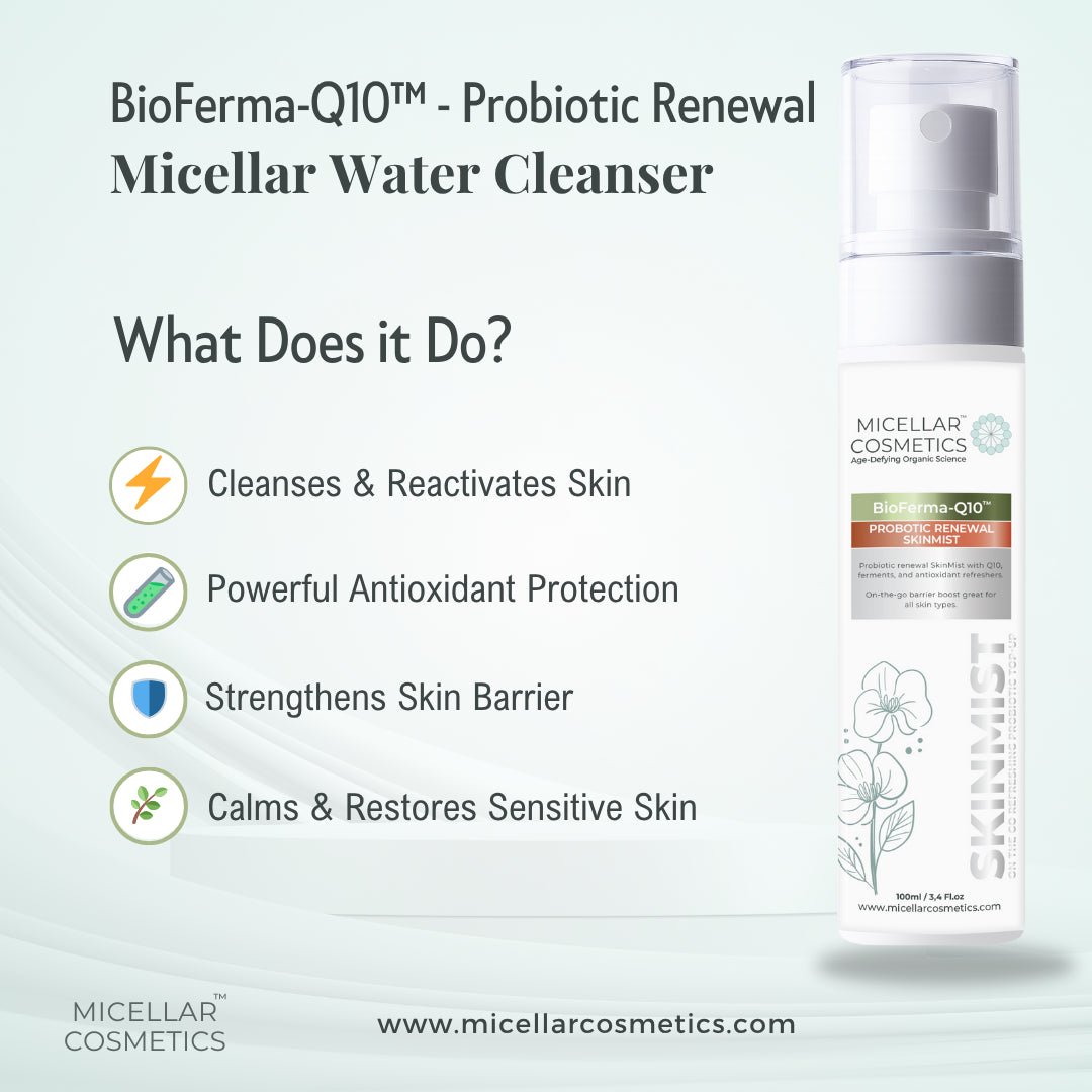 Micellar Cosmetics™ BioFerma Micellar Water – Probiotic Cleansing Water 200ml