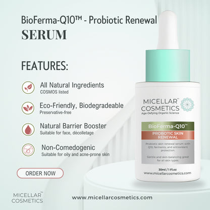 Micellar Cosmetics™ BioFerma Serum – Fermented Probiotic Serum 30ml