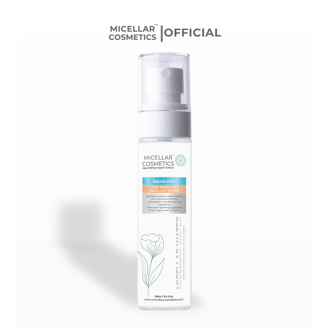 Micellar Cosmetics™ AquaLock Micellar Water – Hydrating Makeup Remover 200ml