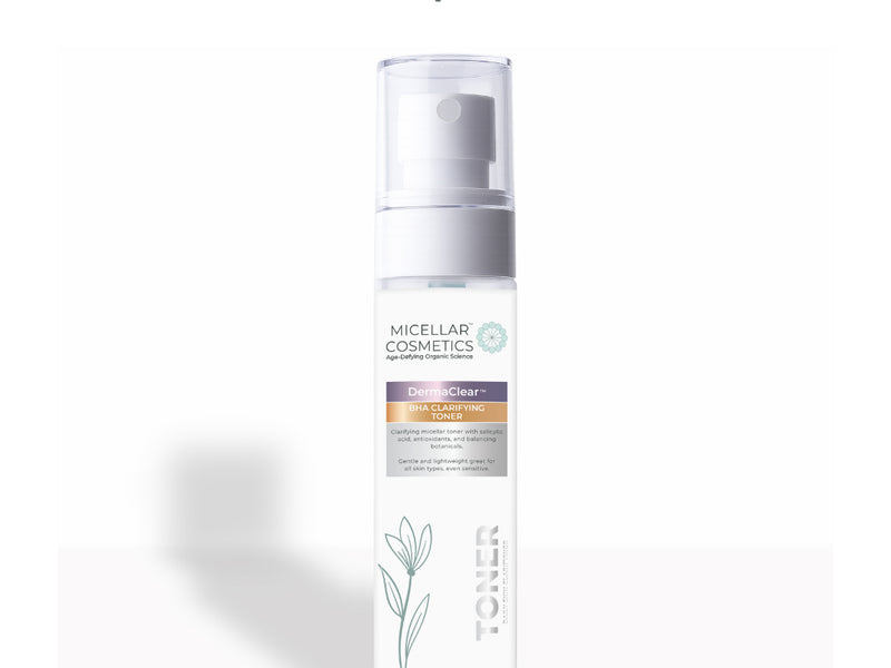 Micellar Cosmetics™ DermaClear BHA Clarifying Toner – Oil Control Toner 150ml