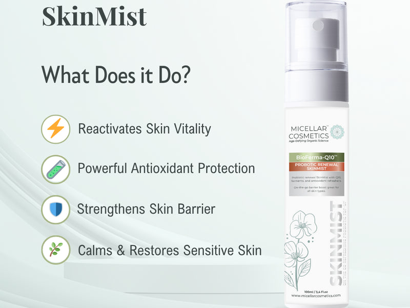 Micellar Cosmetics™ BioFerma SkinMist – Probiotic Skin Strengthening Mist 100ml