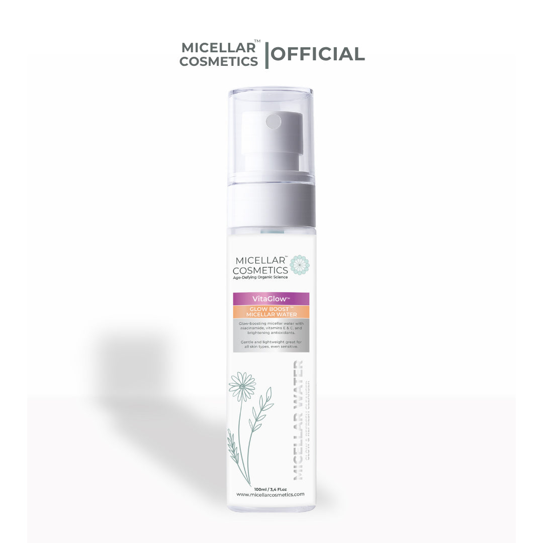 Micellar Cosmetics™ VitaGlow Micellar Water – Brightening Cleansing Water 200ml