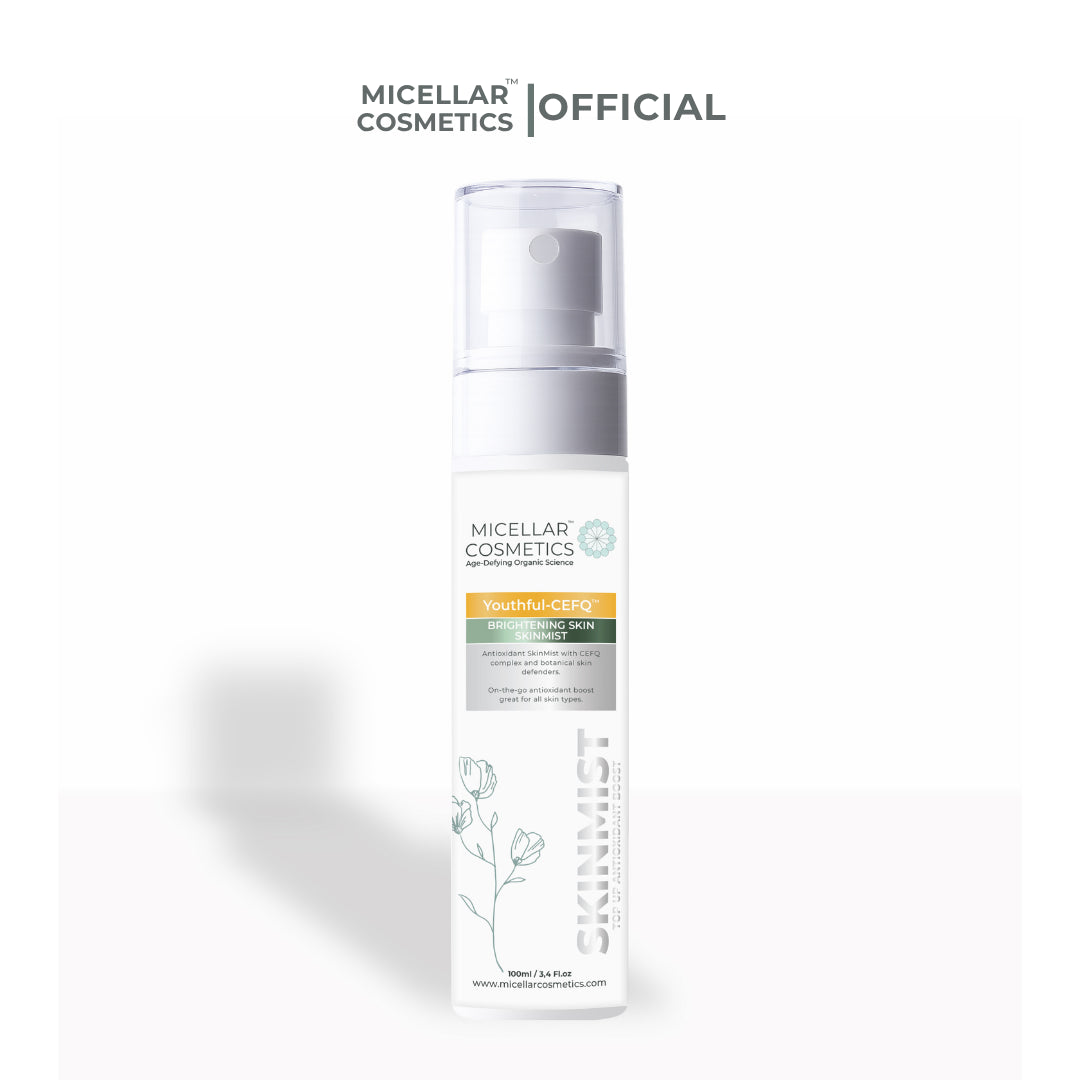 Micellar Cosmetics™ Youthful CEFQ SkinMist – Brightening Antioxidant Mist 100ml