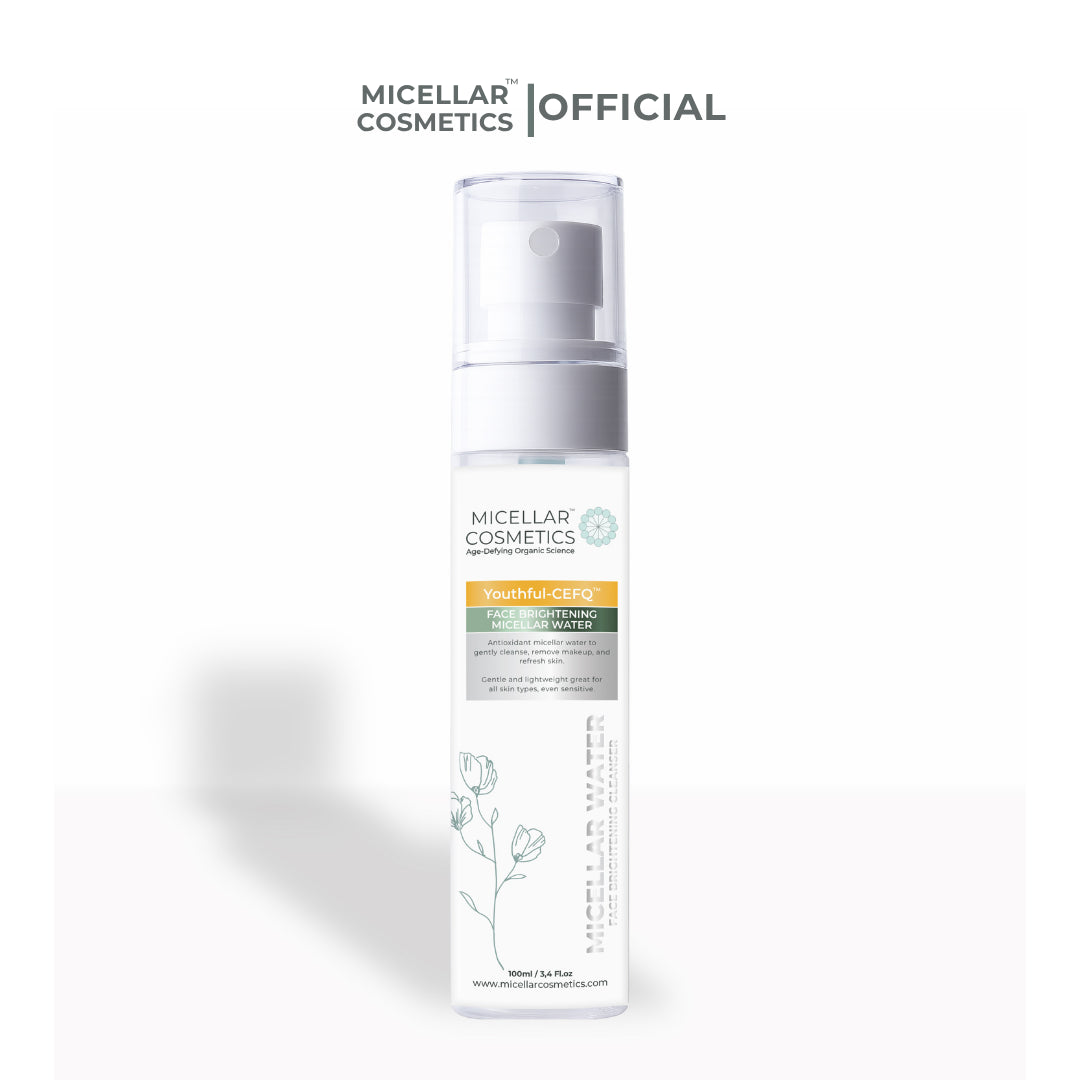Micellar Cosmetics™ Youthful CEFQ Micellar Water – Antioxidant Makeup Remover 200ml