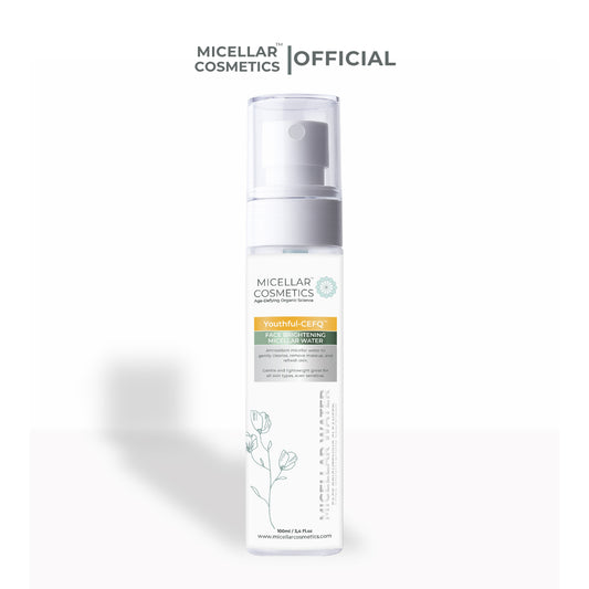 Micellar Cosmetics™ Youthful CEFQ Micellar Water – Antioxidant Makeup Remover 200ml