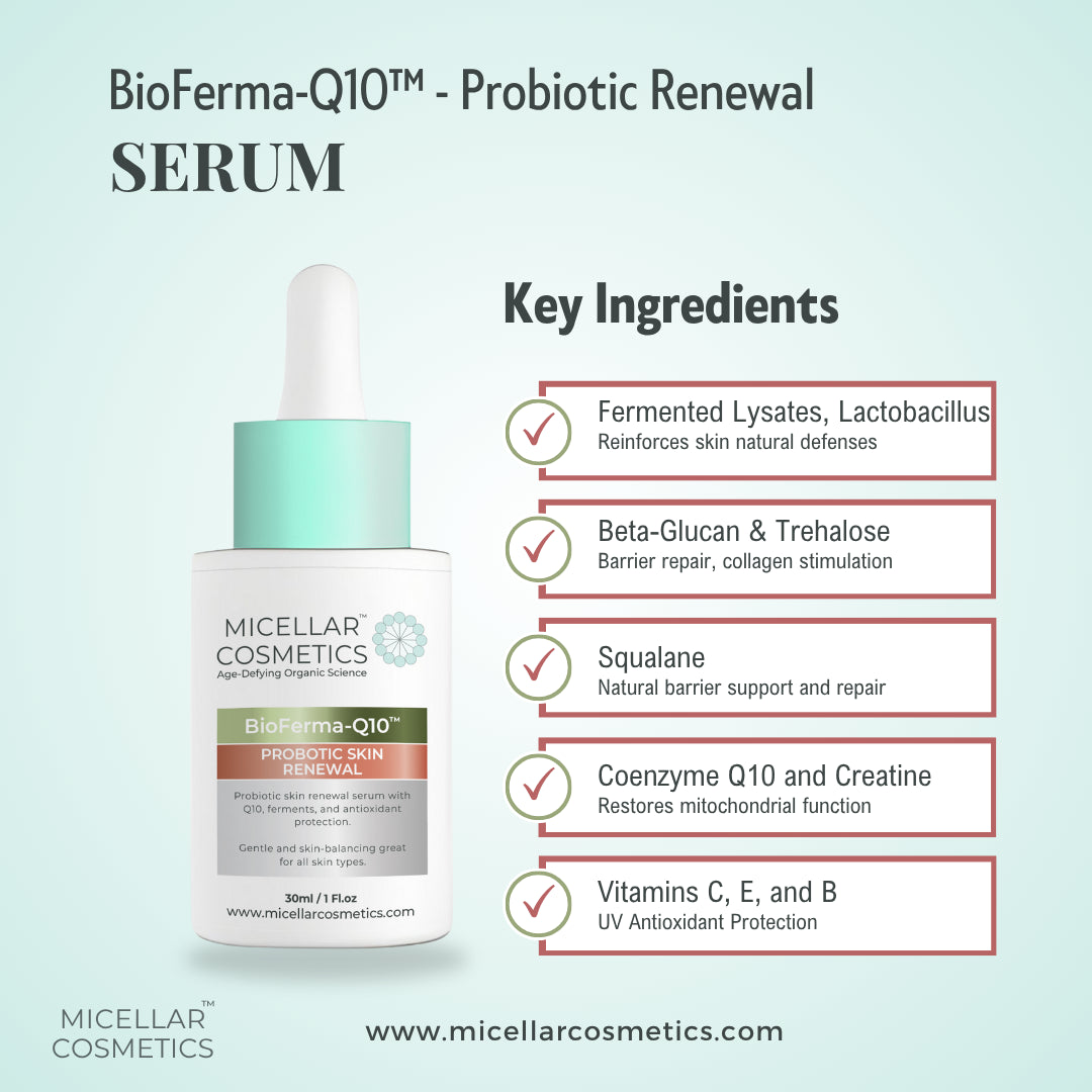 Micellar Cosmetics™ BioFerma Serum – Fermented Probiotic Serum 30ml