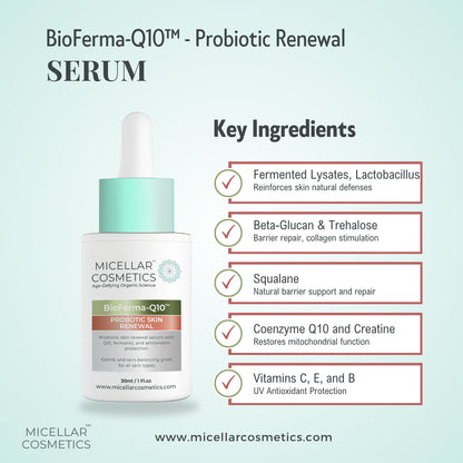 Micellar Cosmetics™ BioFerma Serum – Fermented Probiotic Serum 30ml
