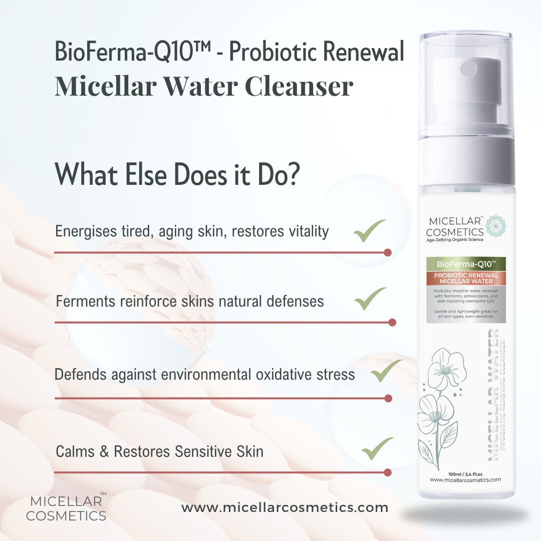 Micellar Cosmetics™ BioFerma Micellar Water – Probiotic Cleansing Water 200ml