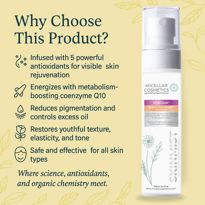 Micellar Cosmetics™ VitaBlow SkinMist – Vitamin Boosting Mist 100ml