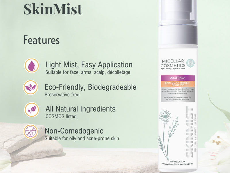 Micellar Cosmetics™ VitaBlow SkinMist – Vitamin Boosting Mist 100ml