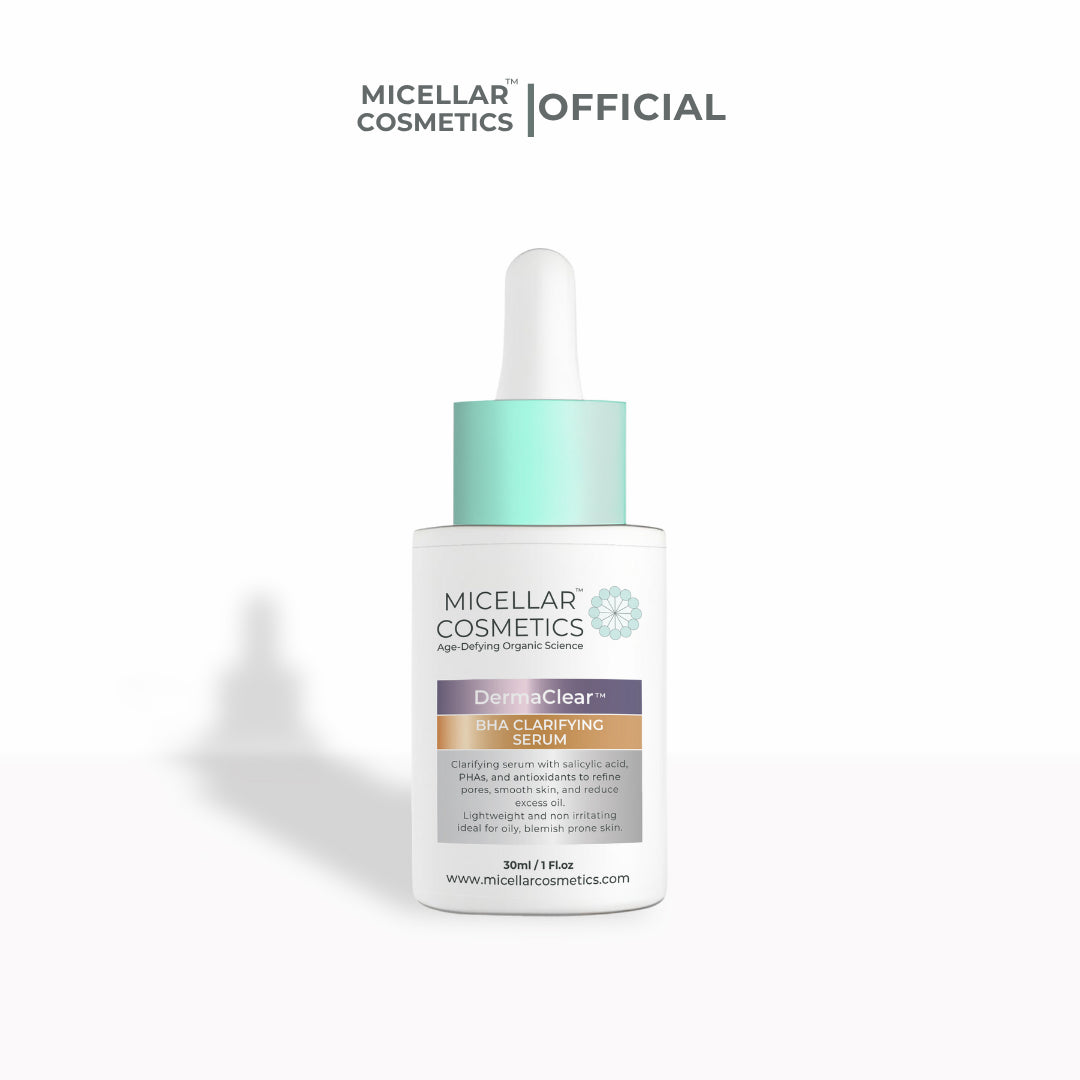 Micellar Cosmetics™ DermaClear BHA Clarifying Serum – Acne Clearing Serum 30ml