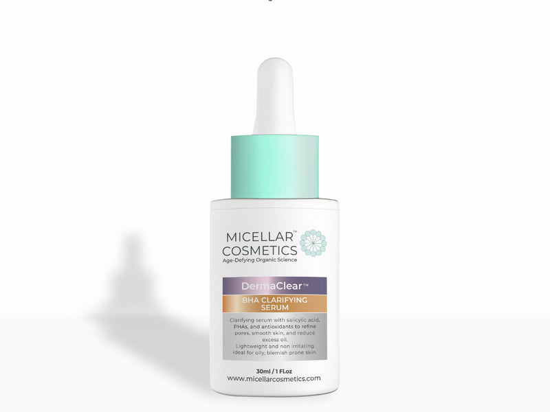 Micellar Cosmetics™ DermaClear BHA Clarifying Serum – Acne Clearing Serum 30ml