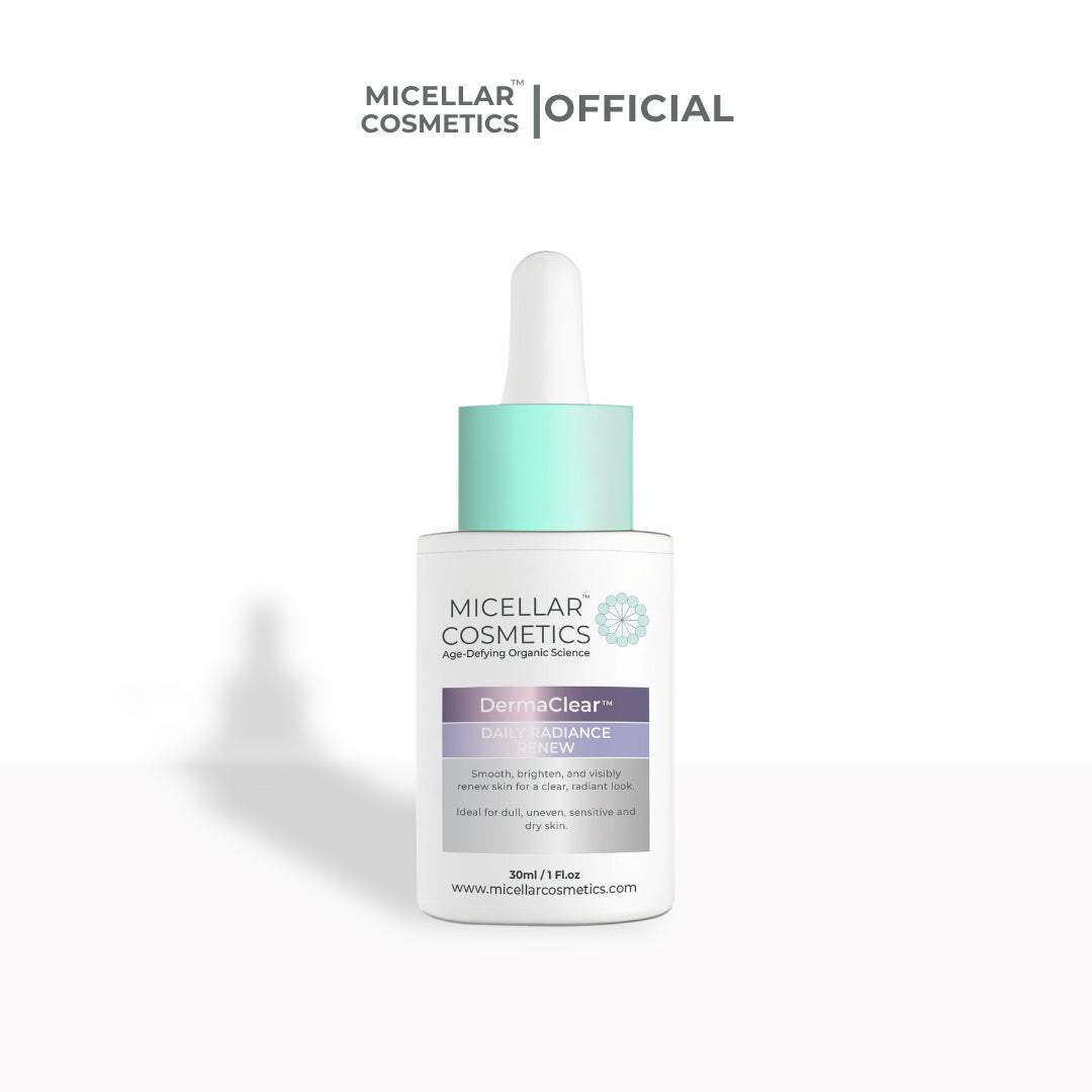 Micellar Cosmetics™ DermaClear Daily Radiance Renew Serum – AHA Resurfacing Serum 30ml