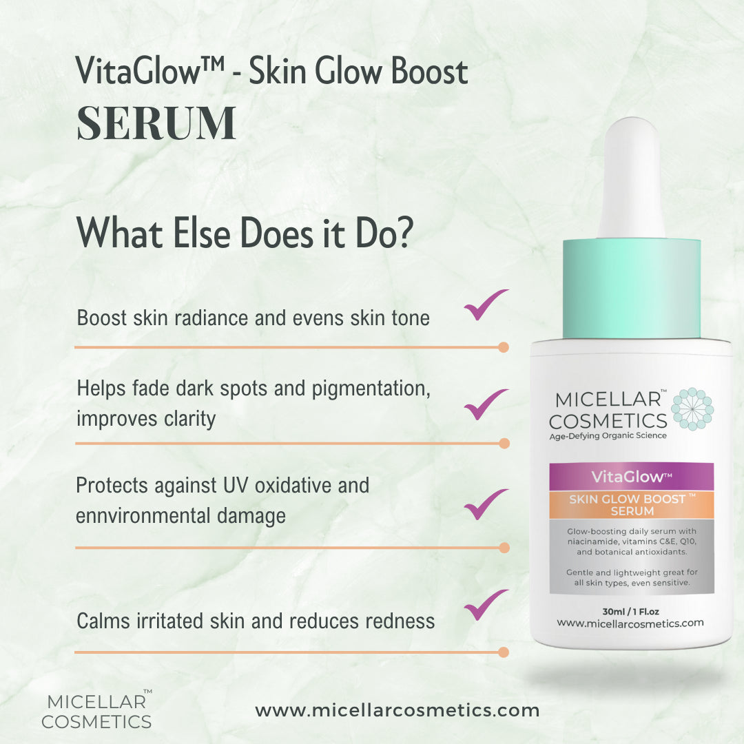 Micellar Cosmetics™ VitaGlow Serum – Radiance Boosting Serum 30ml