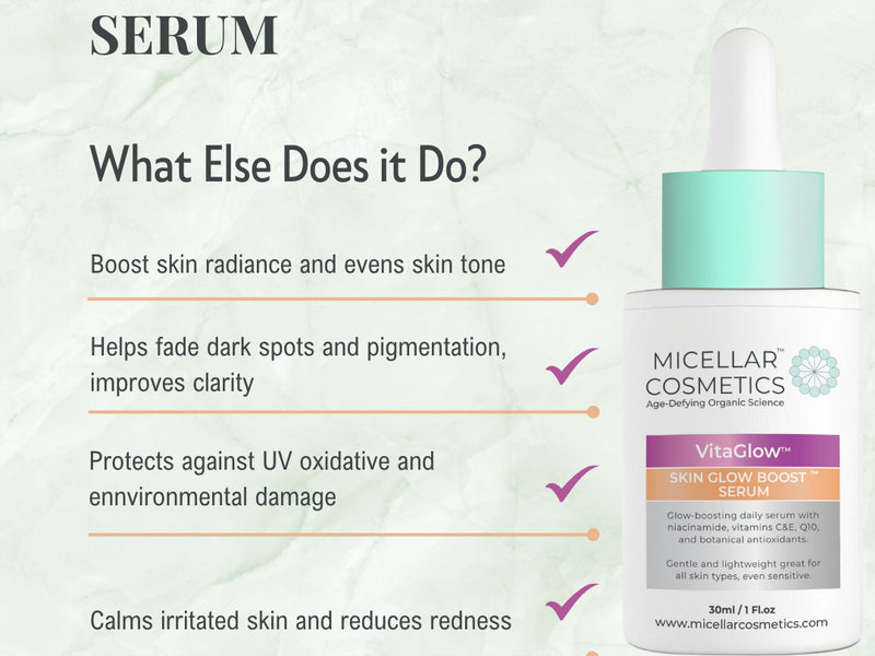 Micellar Cosmetics™ VitaGlow Serum – Radiance Boosting Serum 30ml